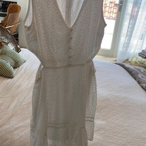 Aakaa white dainty dress